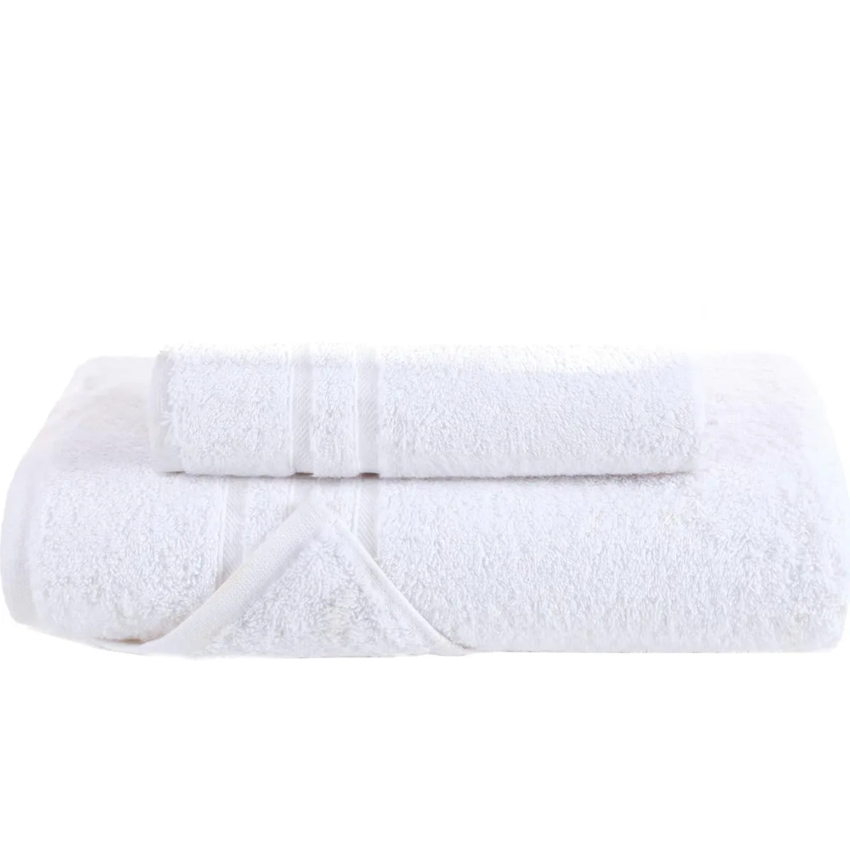 ROSEWOOD - Toallas Baño Premium Set 2 100% Algodón Rosewood Lujo - Blanco