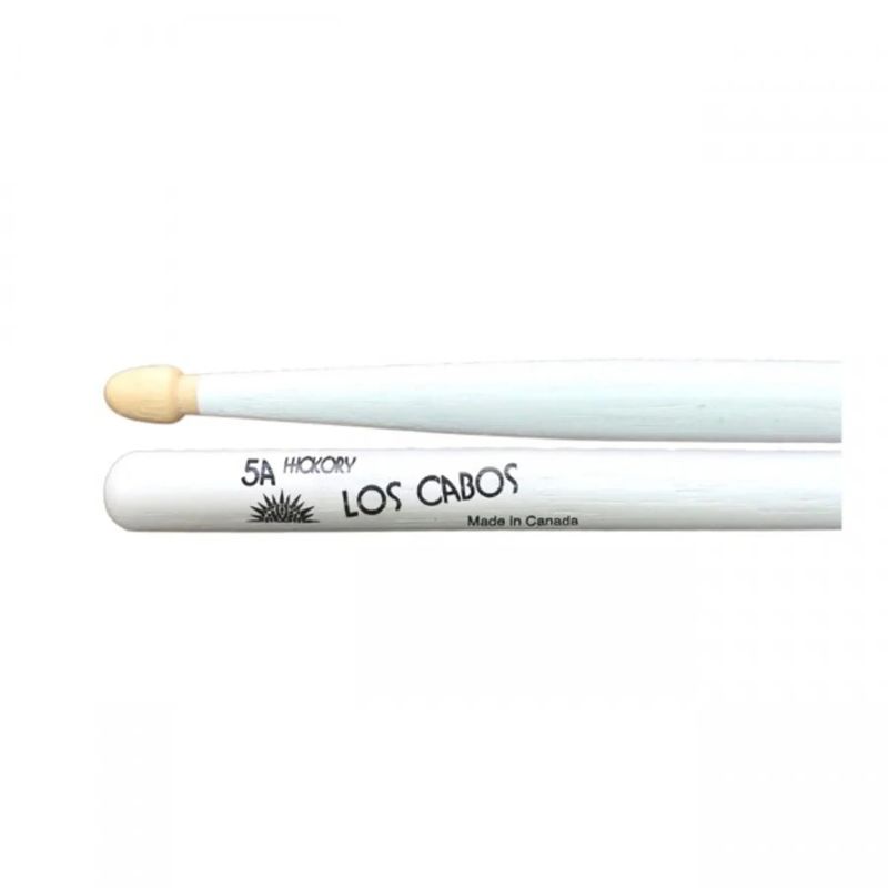 GENERICO - Baquetas 5A Hickory Punta Madera blanca los Cabos