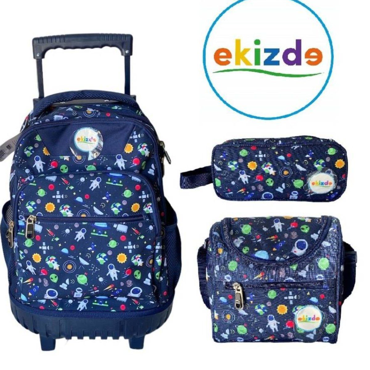 OEM - Pack 3 en 1 Mochila Ekizde Diseño de Astronauta