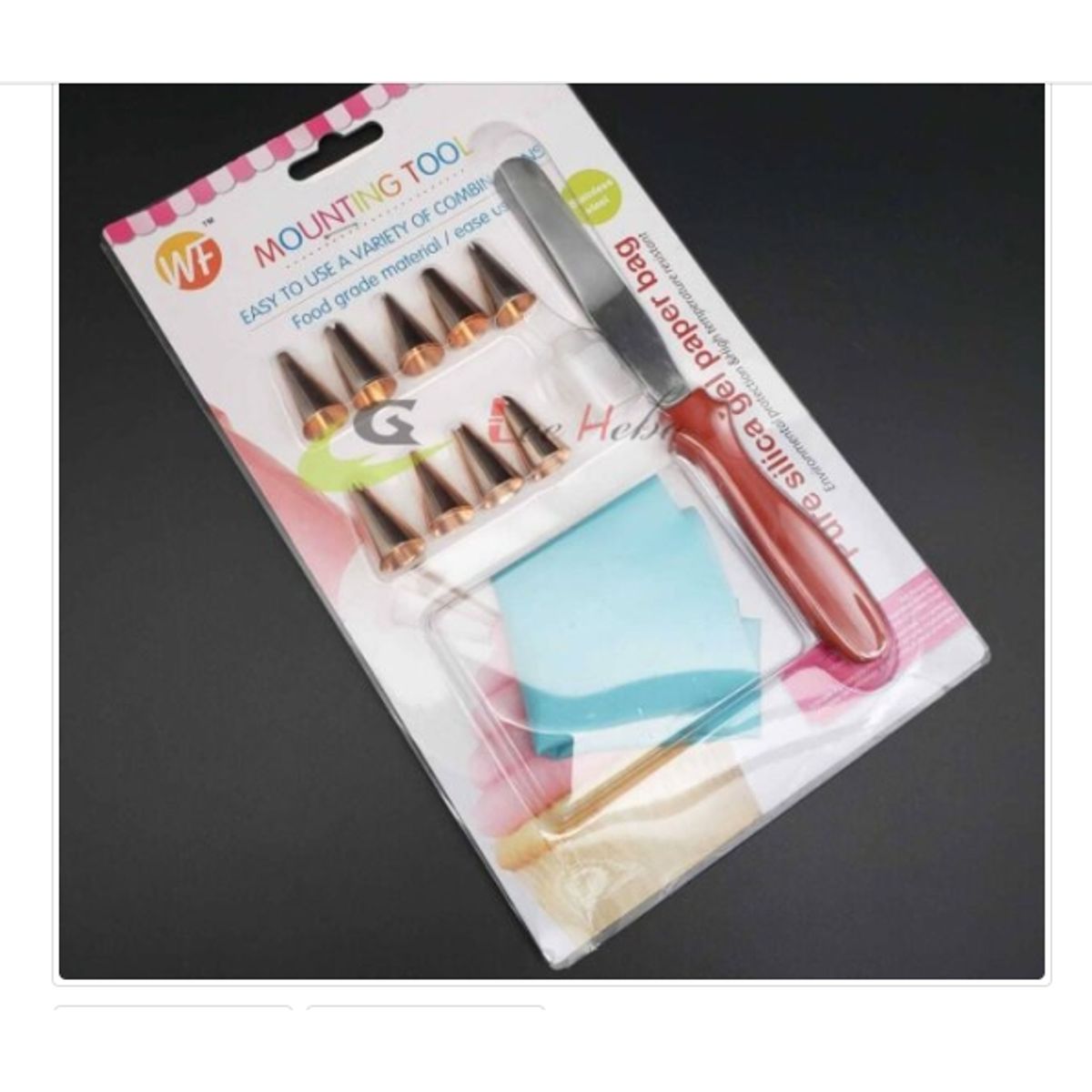 GENERICO - Decorador Manga De Pastel 12Pcs Boquillas Espatula