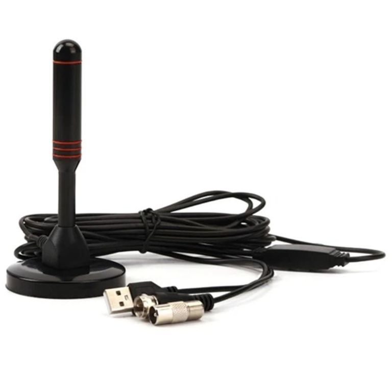 GENERICO Antena Amplificadora de TV Interior 200 Millas HDTV
