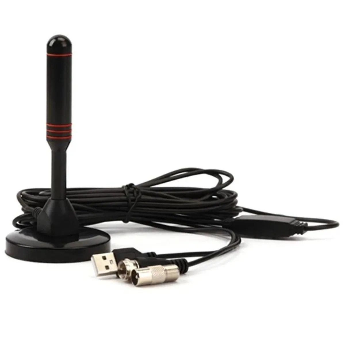 GENERICO - Antena Amplificadora de TV Interior 200 Millas HDTV