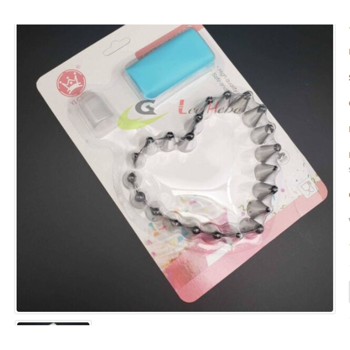 GENERICO - Decorador Manga De Pastel 24Pcs Boquillas