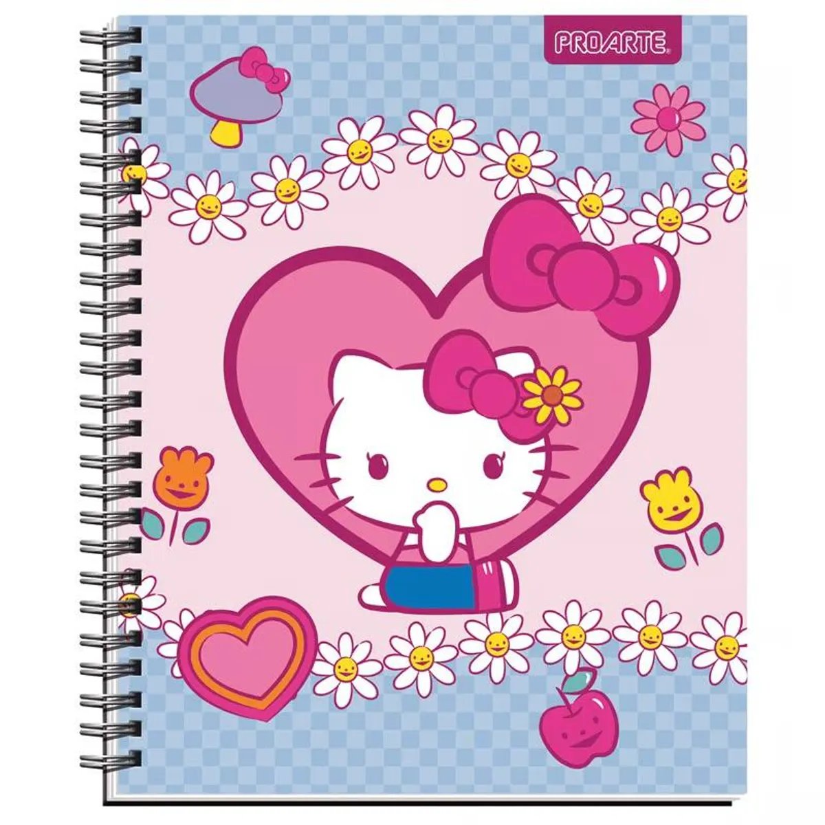 PROARTE - Pack 10 Cuadernos Hello Kitty Universitarios Cuadriculados