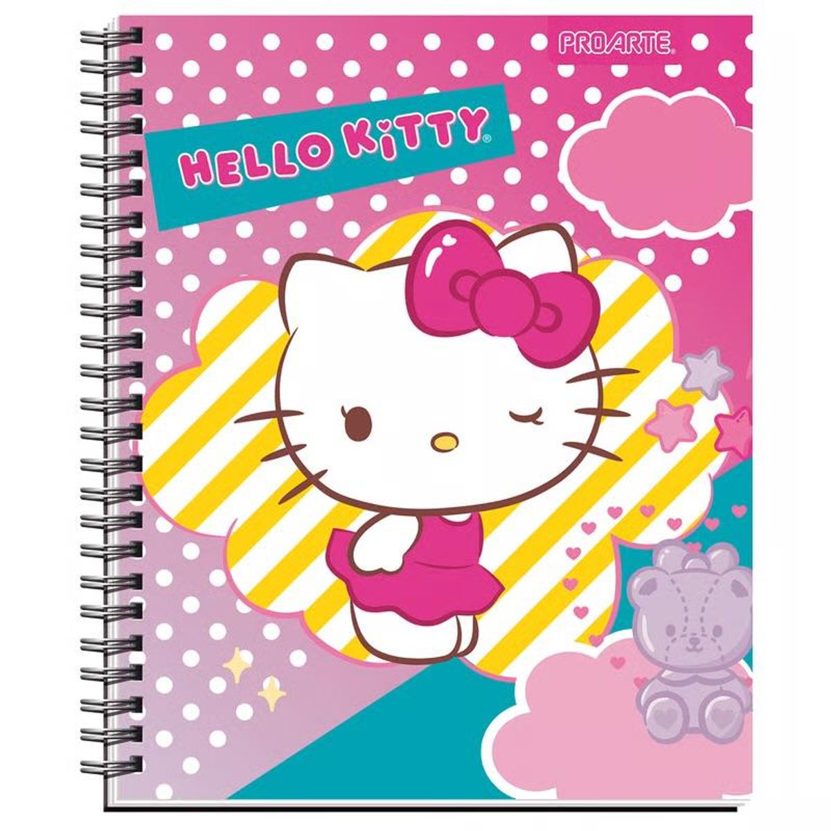 PROARTE - Pack 10 Cuadernos Universitarios Hello Kitty 100 Hojas