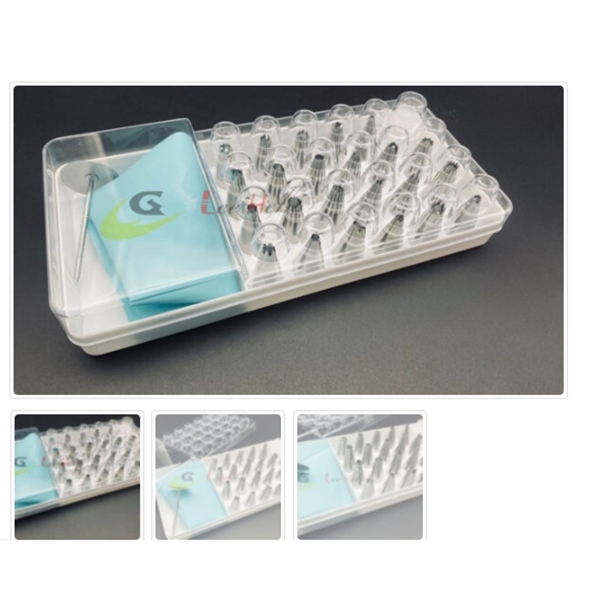 GENERICO - Decorador De Pastel 26Pcs Con Estuche De Plastico