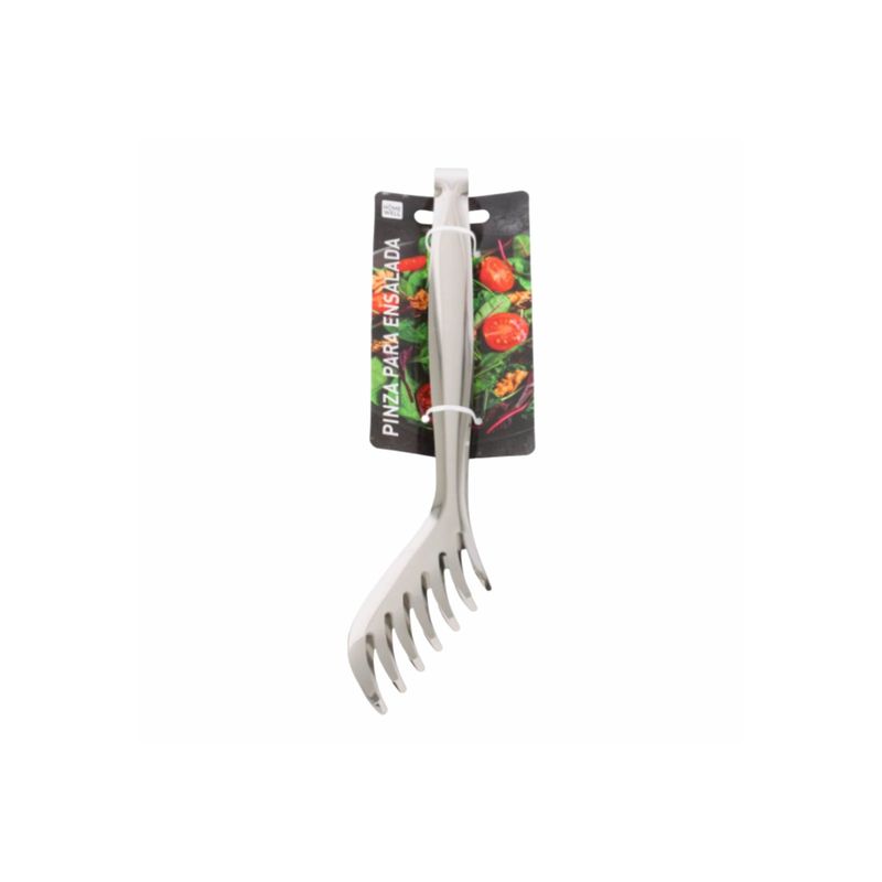 HOMEWELL - Pinza Metal Ensalada 28cm HOMEWELL