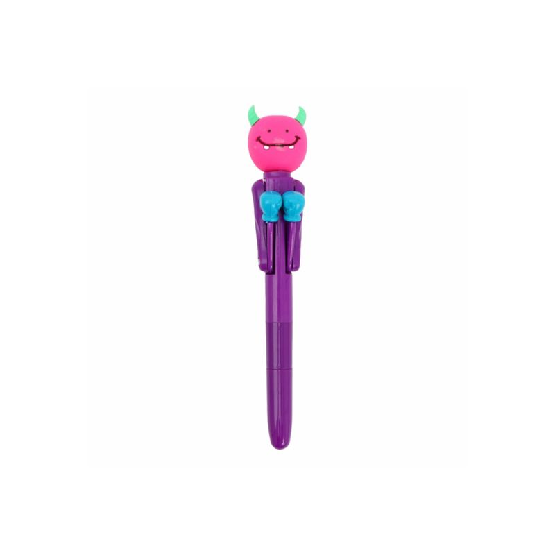 HOMEWELL - Lapiz Pasta Diseño Mounstruo Morado HOMEWELL