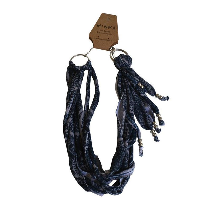 MINKA - Collar Teresa Azul Minka