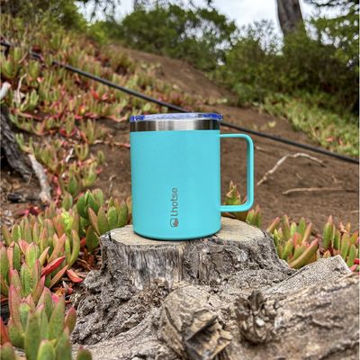 Imagen 2 del producto Taza Térmica Insulada Camping 350ml - Azul