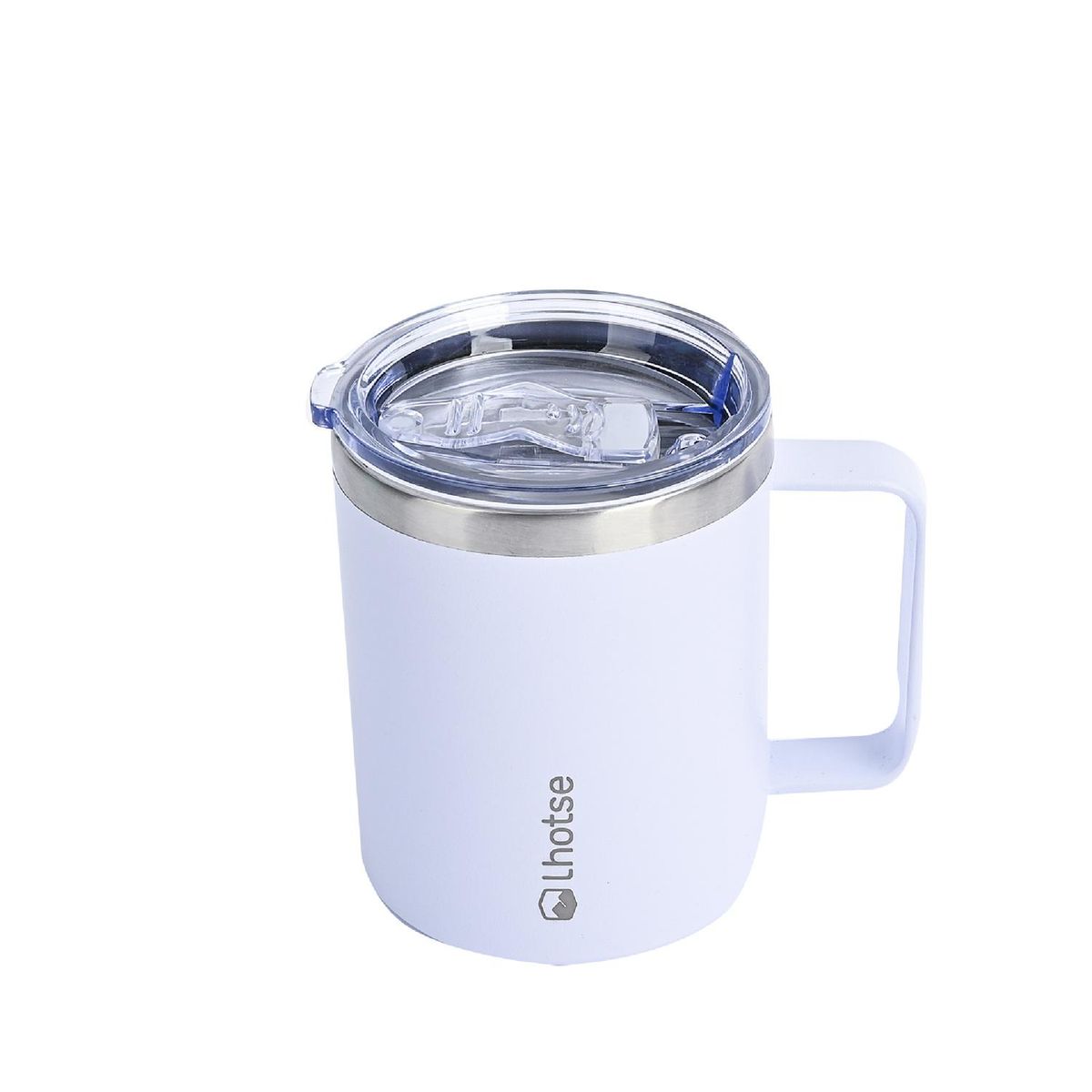 LHOTSE - Taza Térmica Insulada Camping 350ml - Blanco