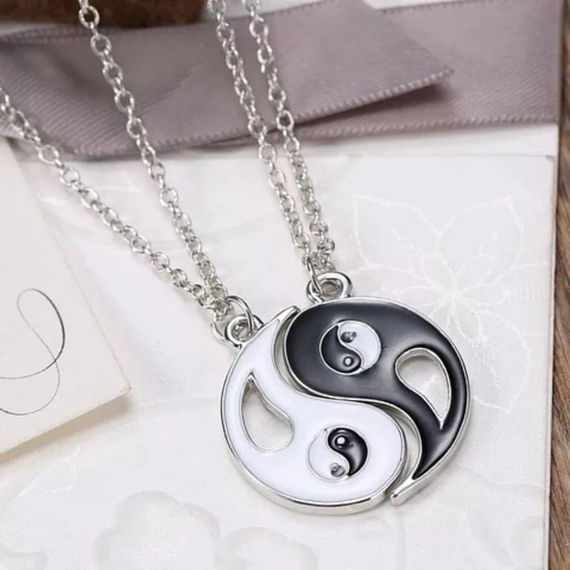 GENERICO - Harmony Yin Yang Collar de Acero