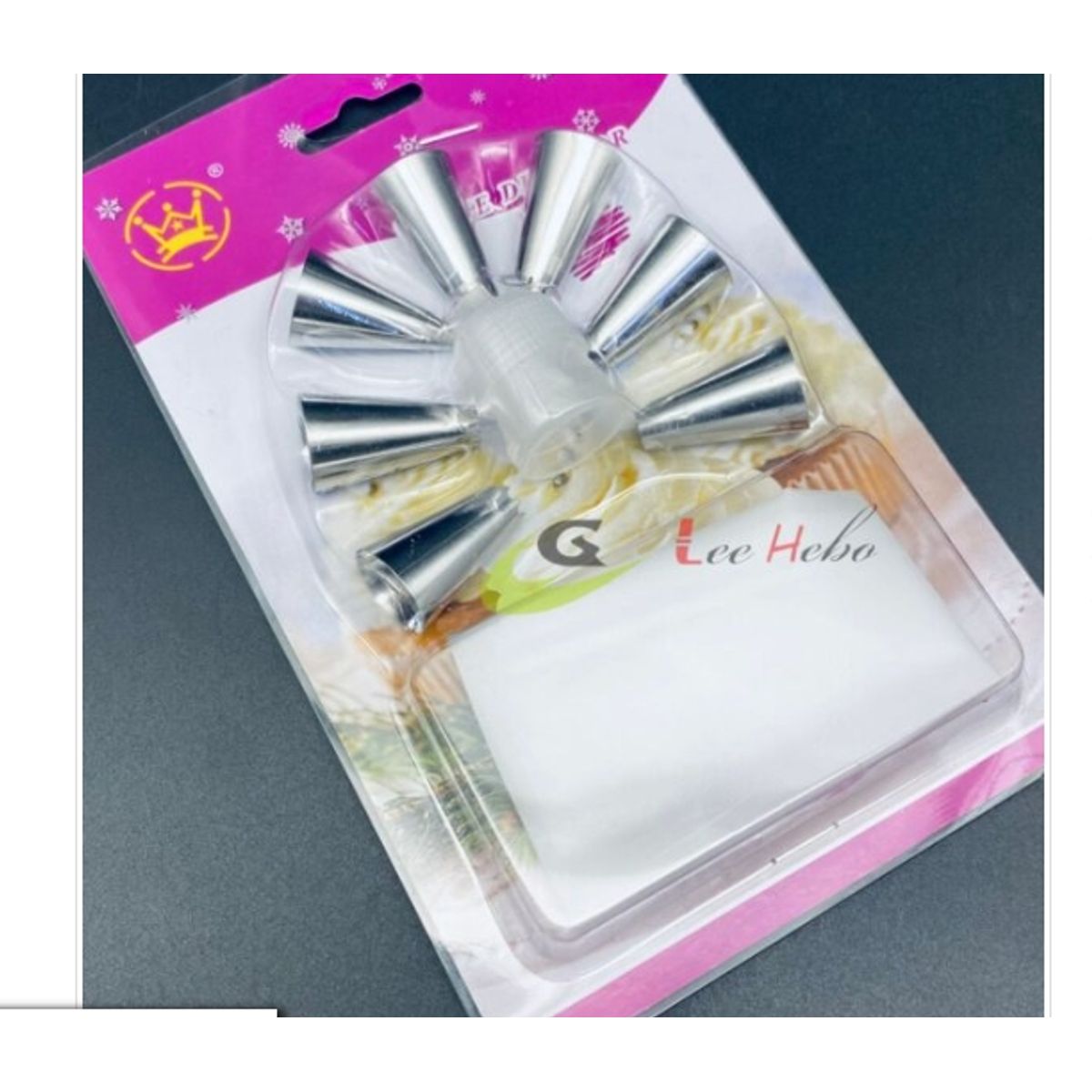 GENERICO - Decorador Set 9 Piezas Para Decoracion De Pastel