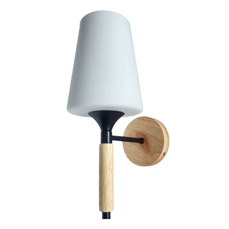 HB LEDS - Apliqué de Pared Simple Lusitania Madera E-27 Ampolleta Cálida