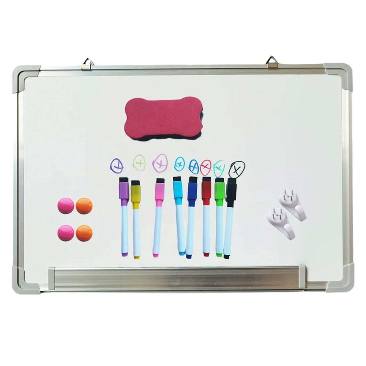 GENERICO - Pizarra Acrílica Blanca Magnetica 30x40