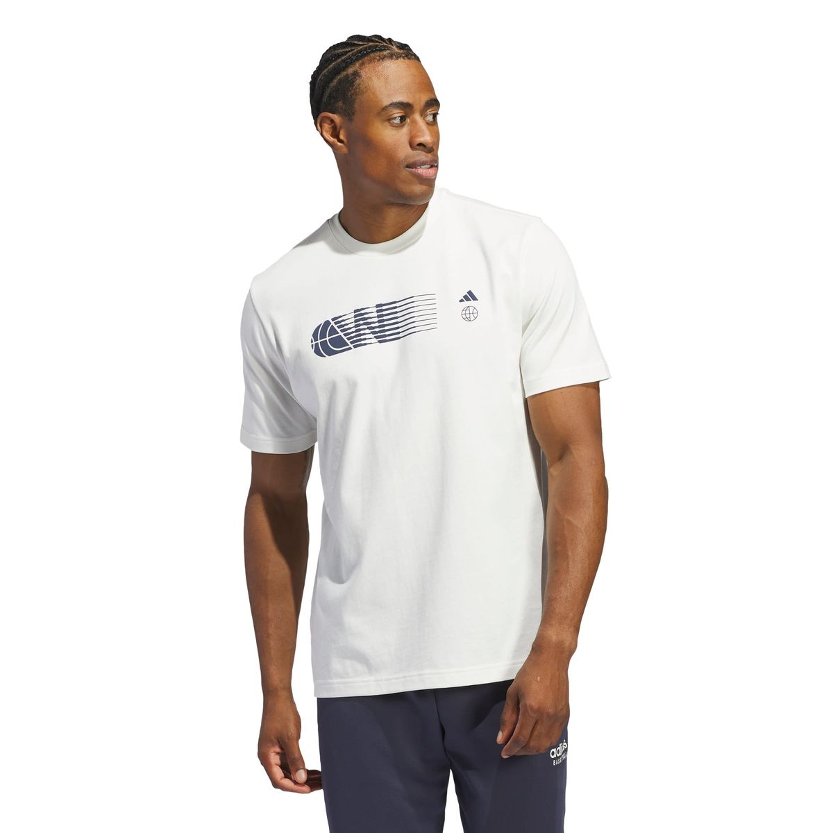 ADIDAS - Polera Estampada Worldwide Hoops City