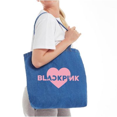 Imagen 2 del producto BOLSO TOTE BAG  BLACK PINK GRUPO KPOP FEMENINO 35 X 40 CM