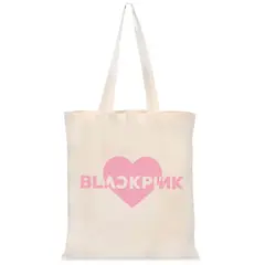 GENERICO - BOLSO TOTE BAG  BLACK PINK GRUPO KPOP FEMENINO 35 X 40 CM