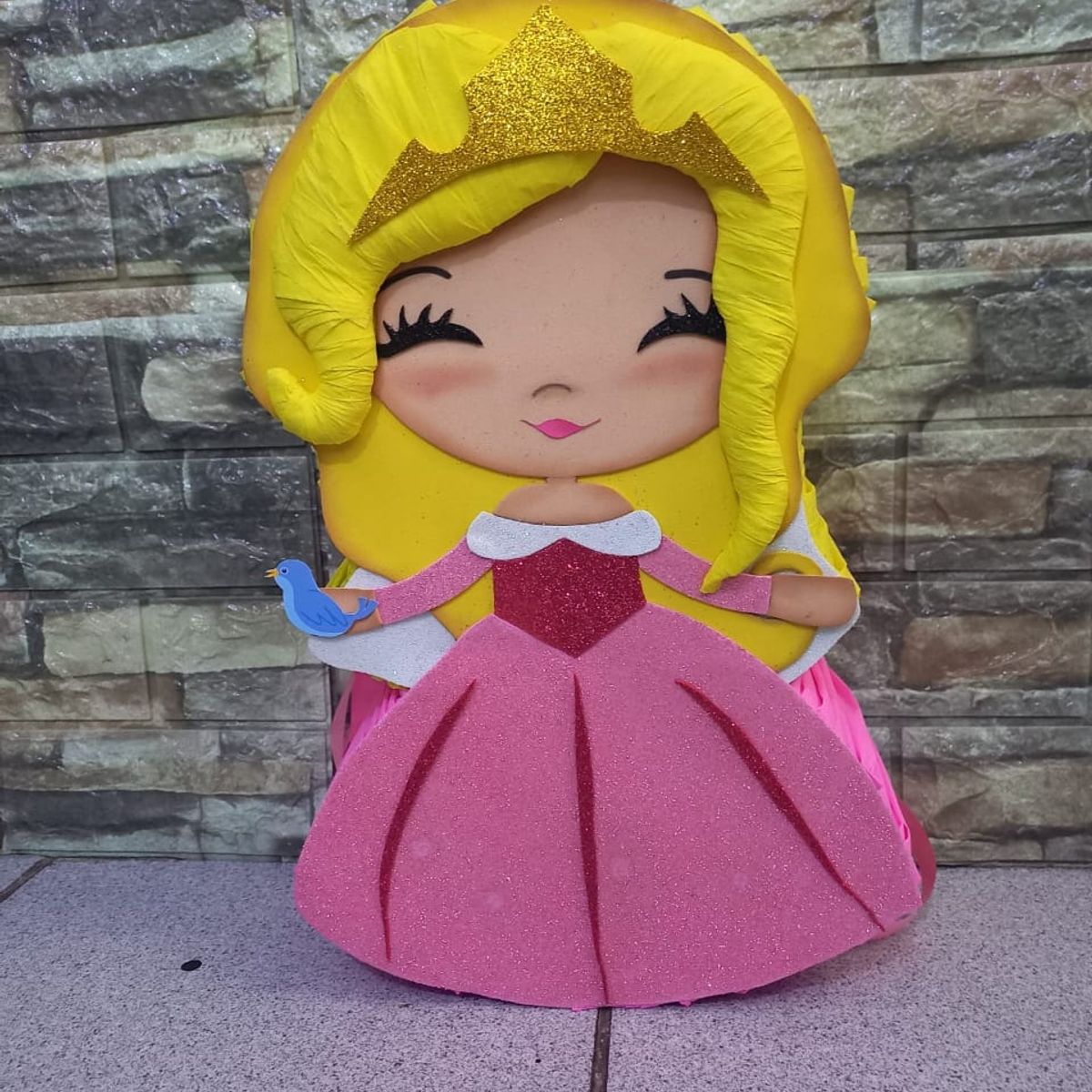 GENERICO - Piñata princesa Aurora de 50cm