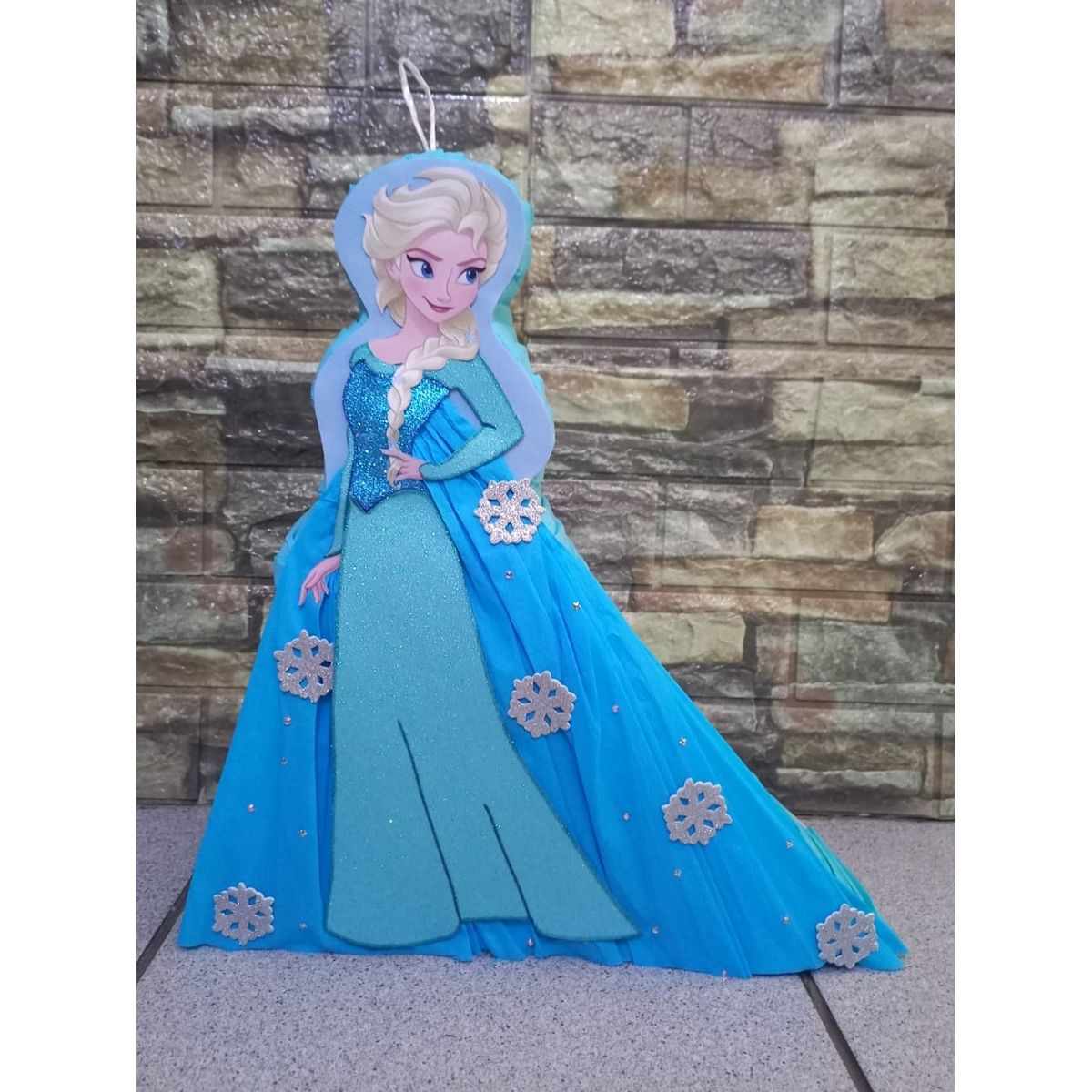 GENERICO - Piñata princesa Elsa de 40cm