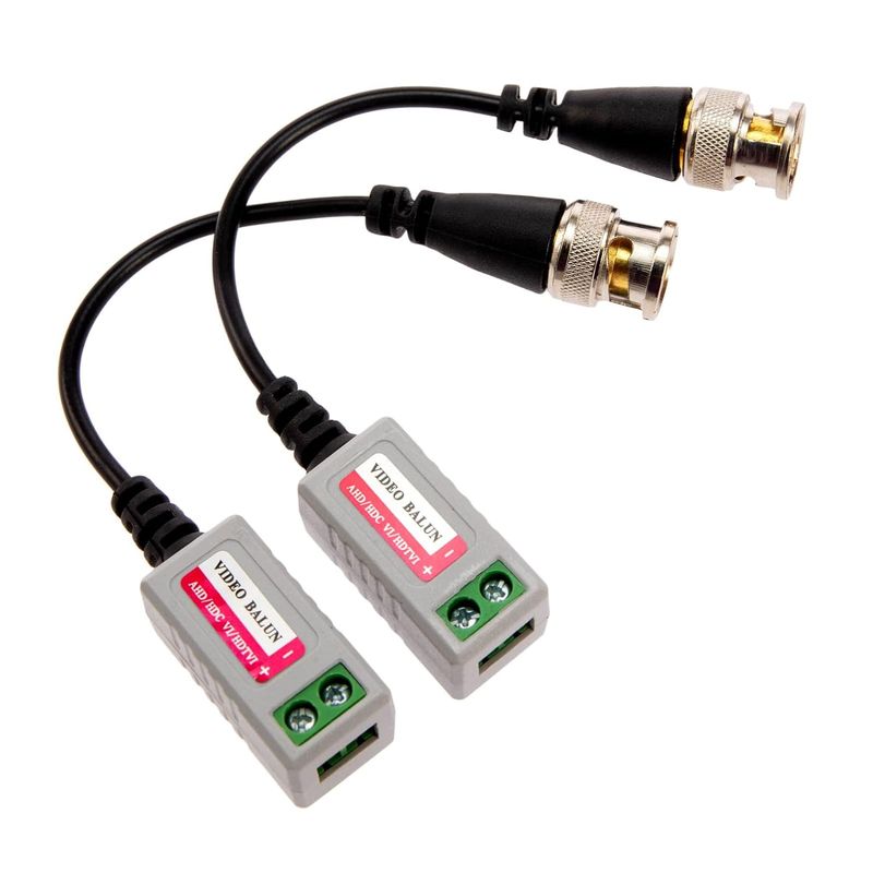 KUANGYE - Balun Pasivo De Video 202a Hdtvi/cvi/ahd/cvbs X 12 Pares