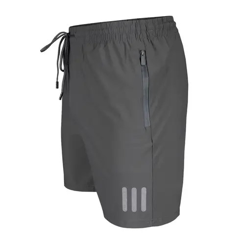 ANDESLAND OUTDOOR APPAREL - Short Deportivo Reflectante Hombre Juvenil Gris