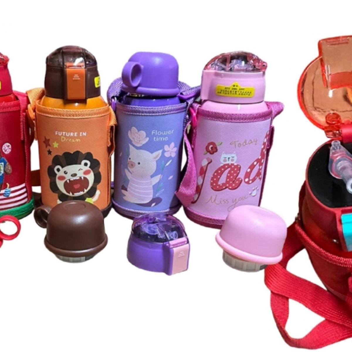 GENERICO - Termo Digital Para Niños Diseño Gata