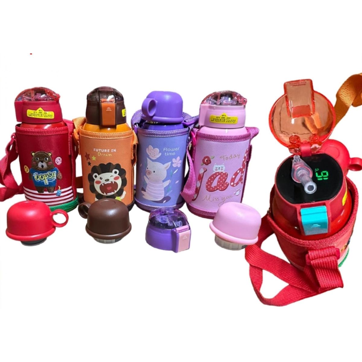 GENERICO - Termo Digital Para Niños Diseño Gata