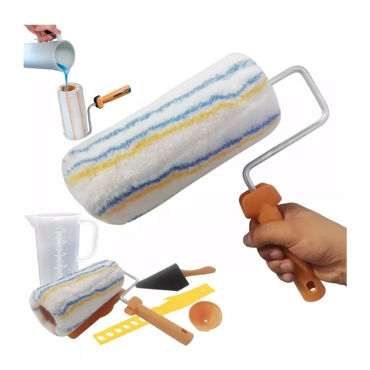 GENERICO - Rodillo Paint Roller Rodillo Recargable Pintura