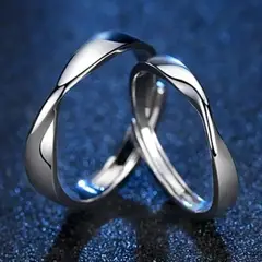 GENERICO - Anillos Ajustables de Acero Pulido