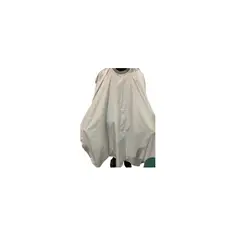 COMPRASMART CHILE - Capa de Barbero Broches Cuello de Silicona Blanco