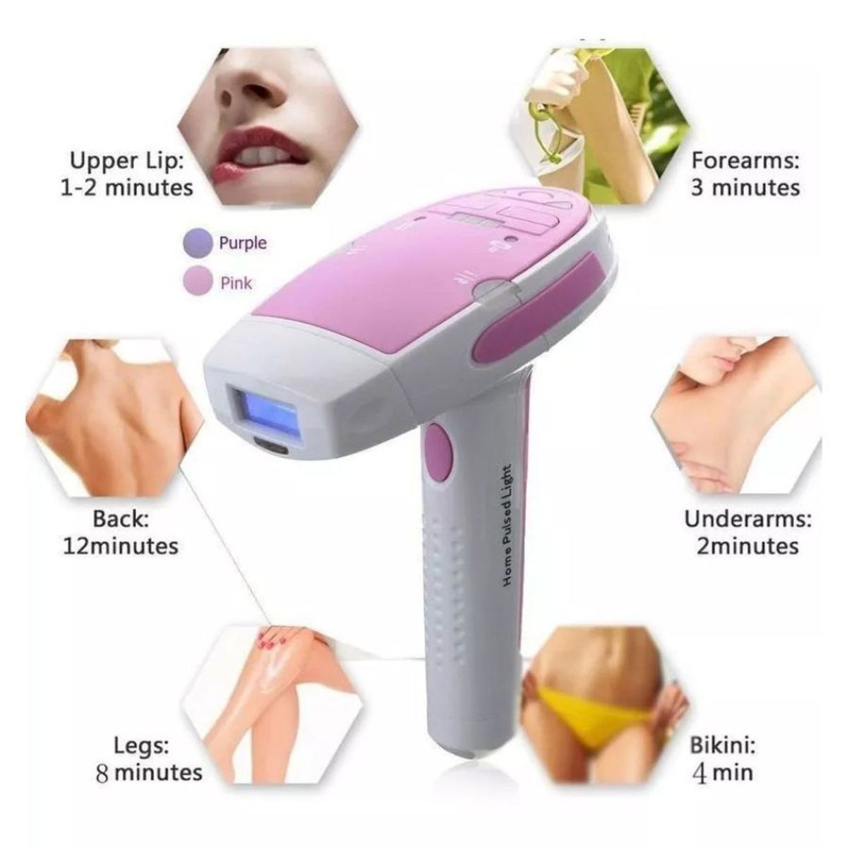 GENERICO - DEPILADORA IPL MAQUINA DEPILADORA DEFINITIVA LASER