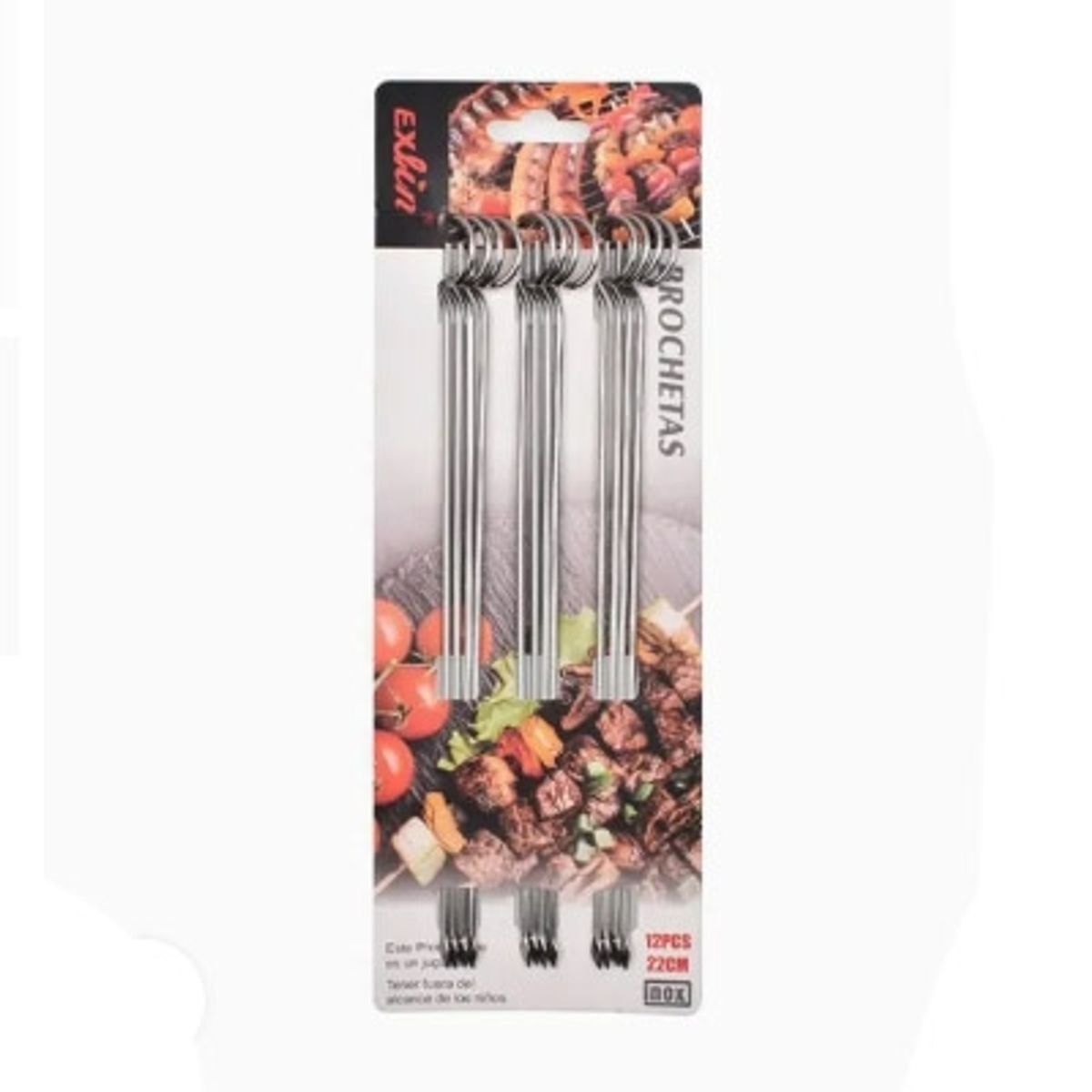 GENERICO - Set de Brochetas Para Barbacoa