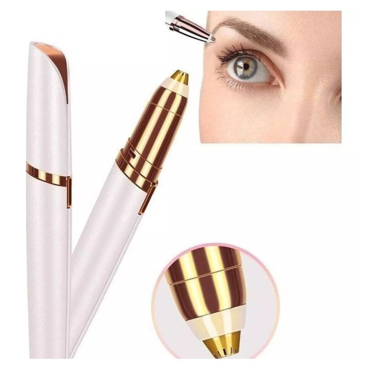 GENERICO - Depiladora Cejas Portátil Flawless recargable usb