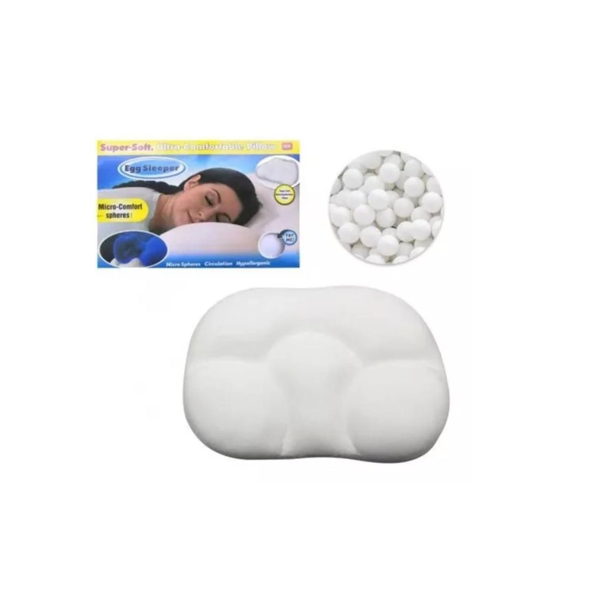 GENERICO - ALMOHADA TERAPEUTICA EGG SLEEPER