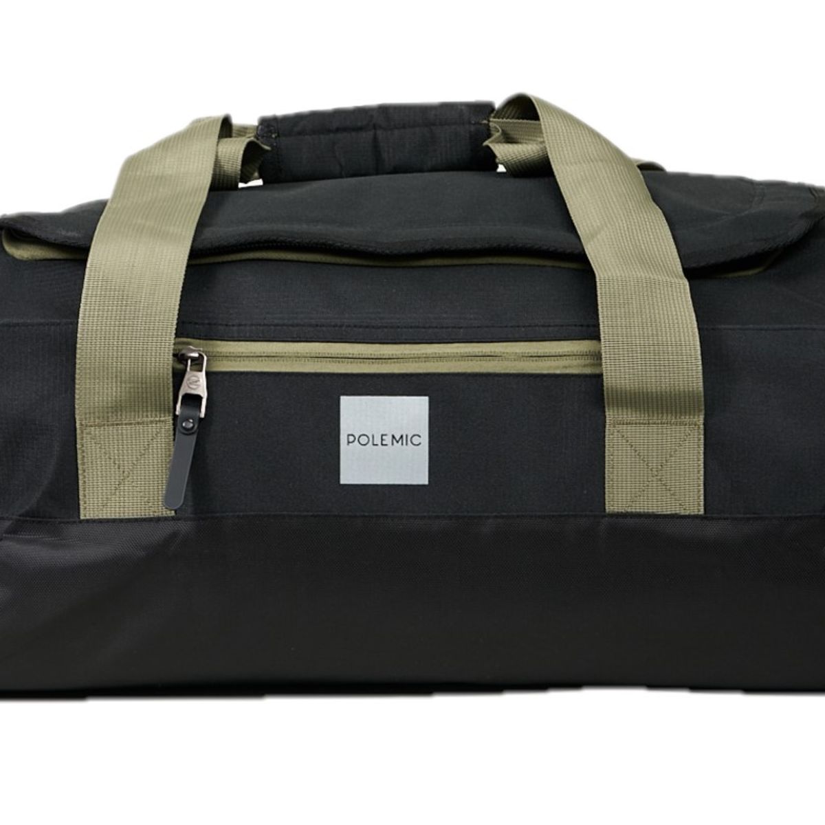 POLEMIC - Bolso De Viaje 40 Litros Bolso Gym Negro/verde - Polemic