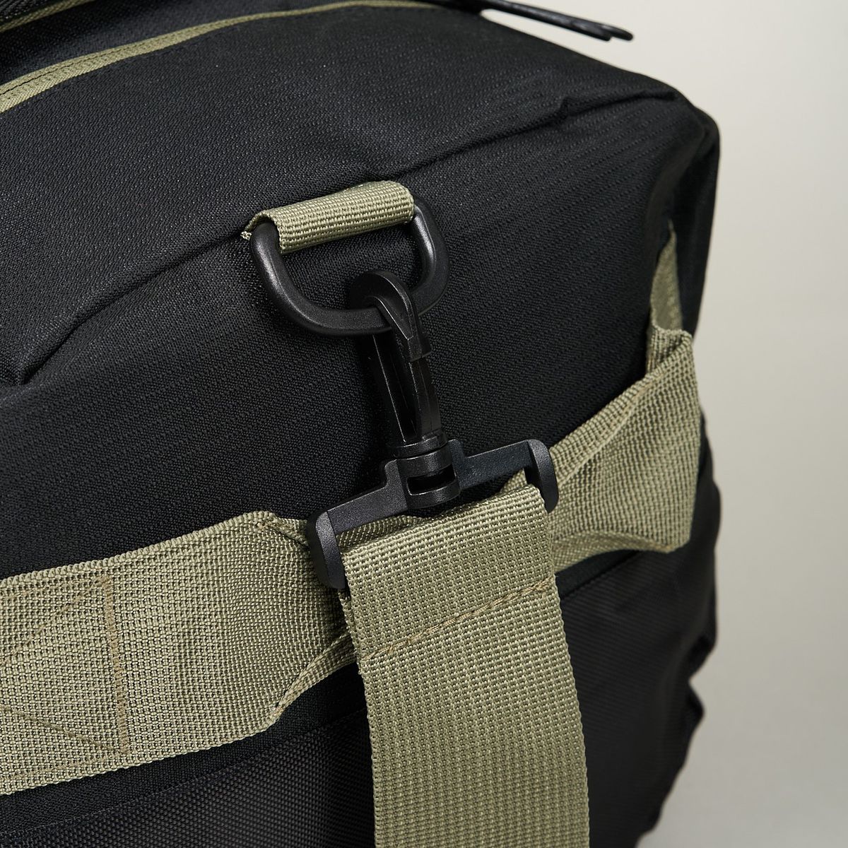 POLEMIC - Bolso De Viaje 40 Litros Bolso Gym Negro/verde - Polemic