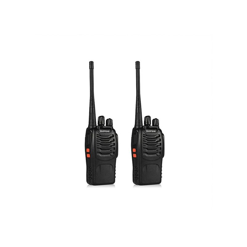 GENERICO - Pack 2 Radio Transmisor Walkie Talkie Baofeng Bf888s Doble
