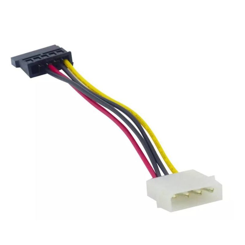 GENERICO - Cable Poder Adaptador Alimentacion Placa Disco Sata Molex