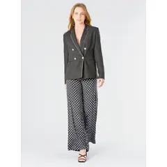 BOUS - Chaqueta Marinero Lino Negro