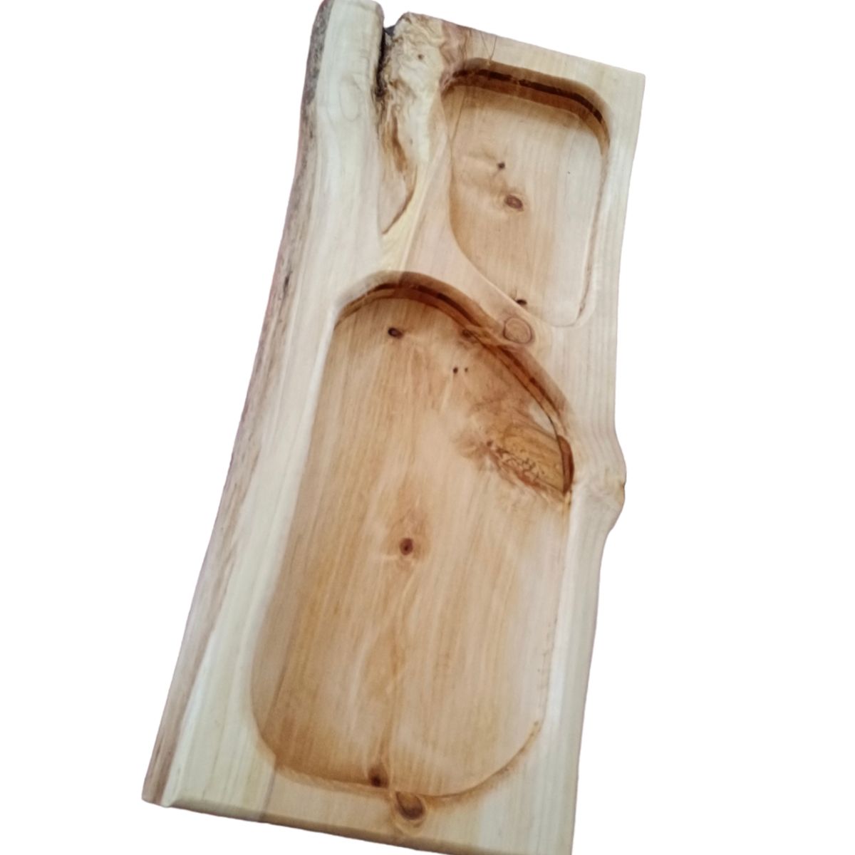 GENERICO - Tabla de cóctel y picar madera nativa