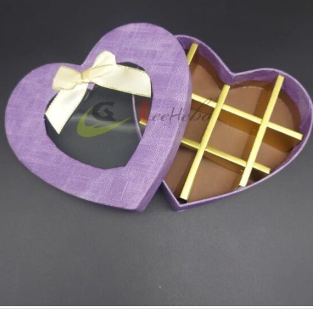 GENERICO - Caja Para Chocolate 10 Puestos Reposteria