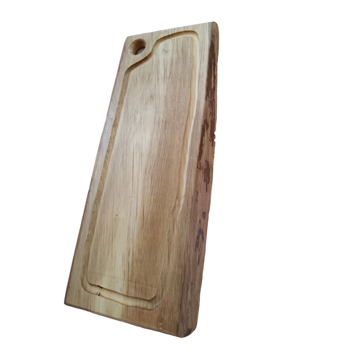 GENERICO - Tabla picar madera nativa de laurel