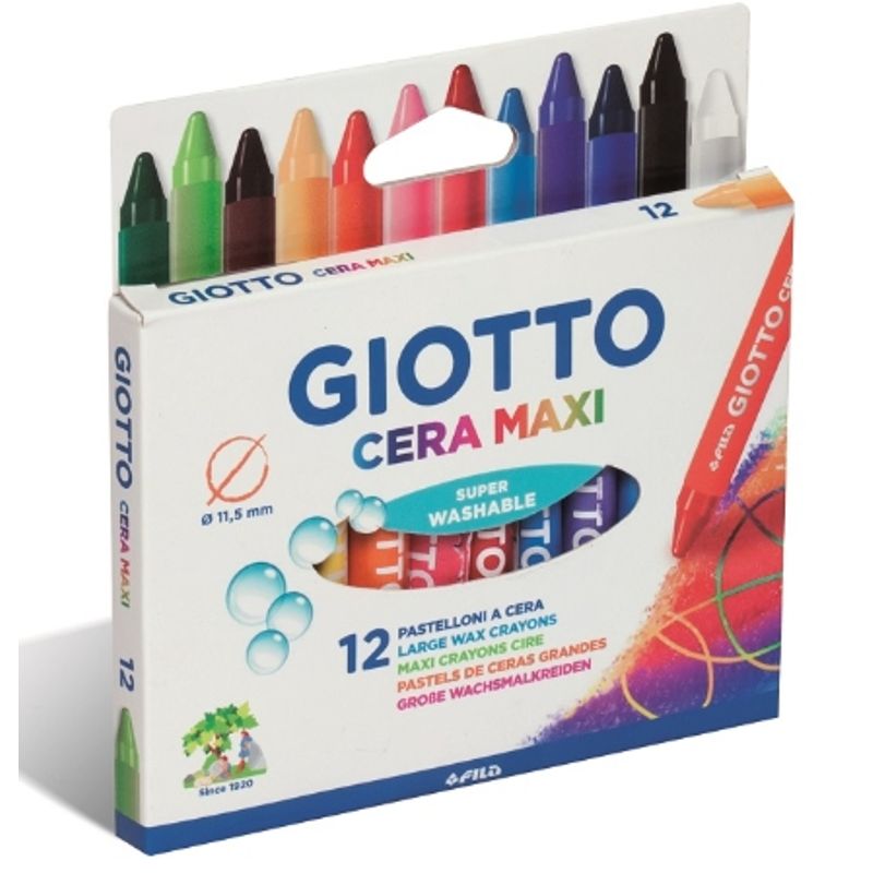 GENERICO - Lapices Creyones De Cera Multicolor