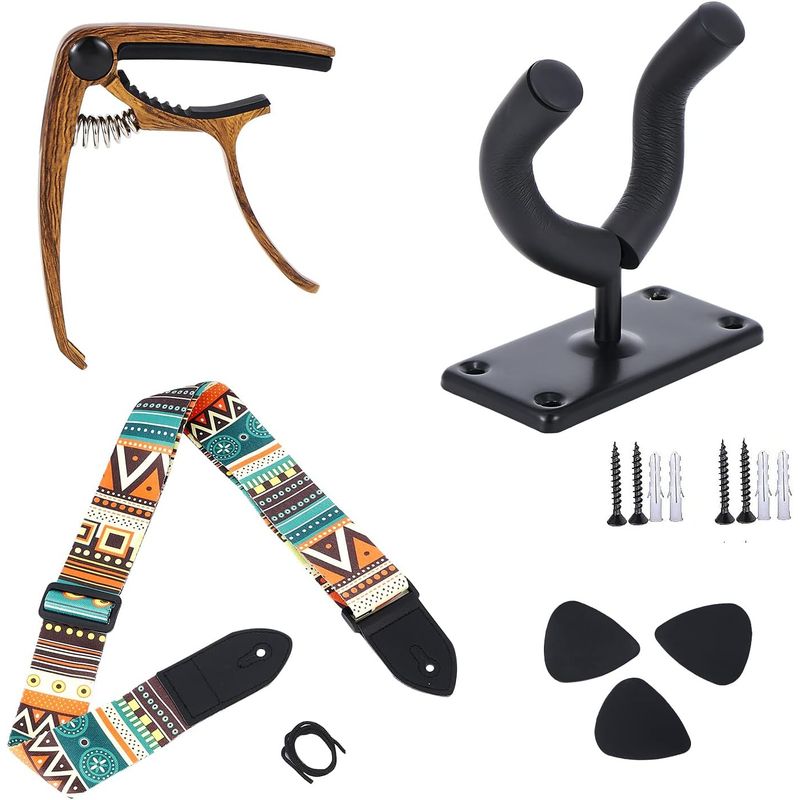 EVERSO - Tali Strap Para Guitarra Y Bajo Electrica Piel Con Accesorio