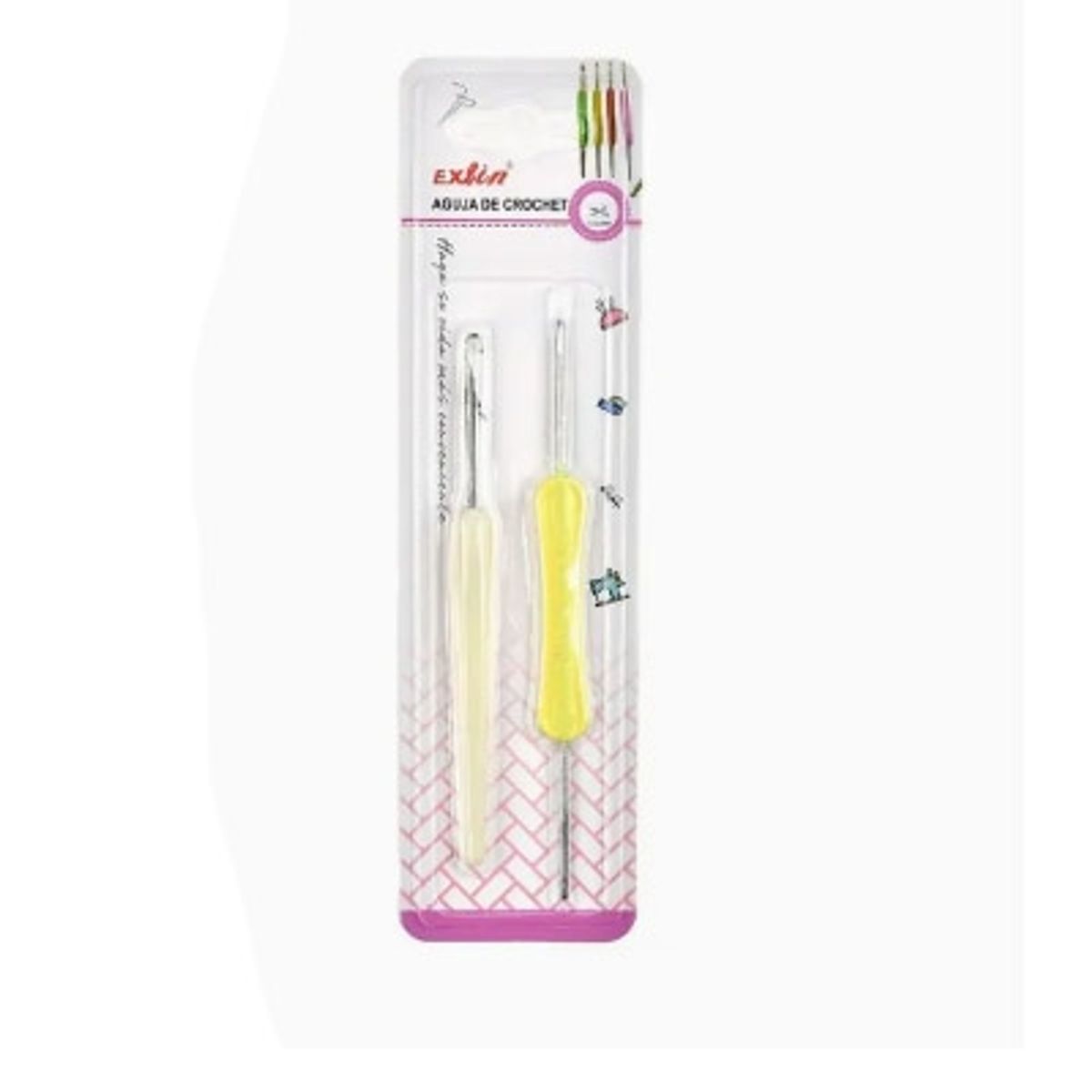 GENERICO - Aguja de Crochet Doble Punta