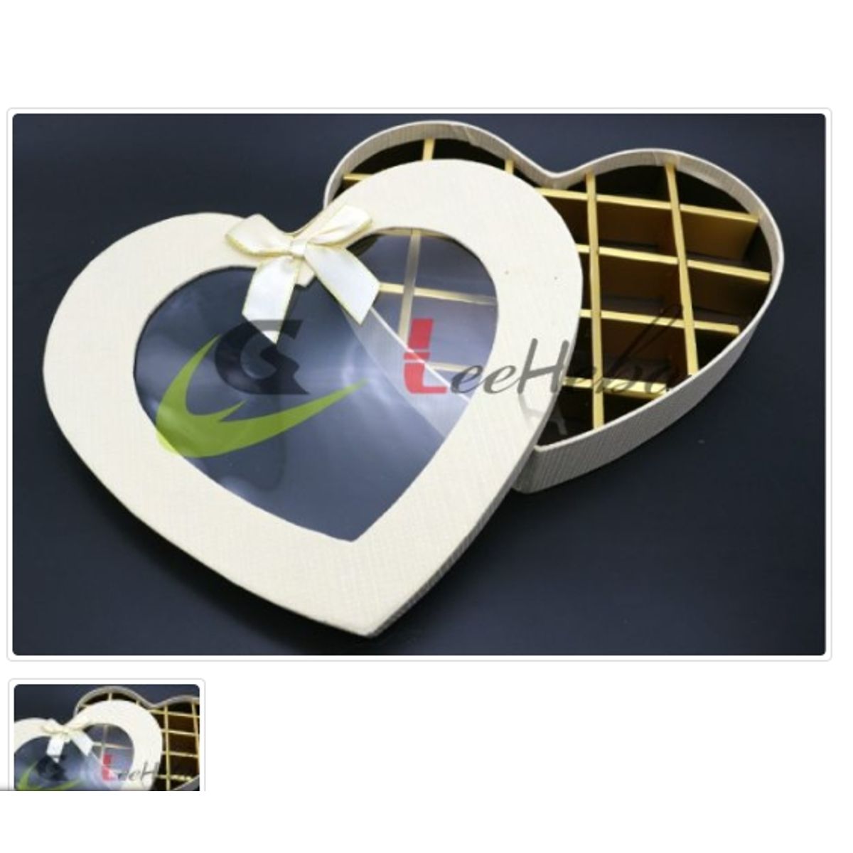 GENERICO - Caja Para Chocolate 18 Puestos Blanca