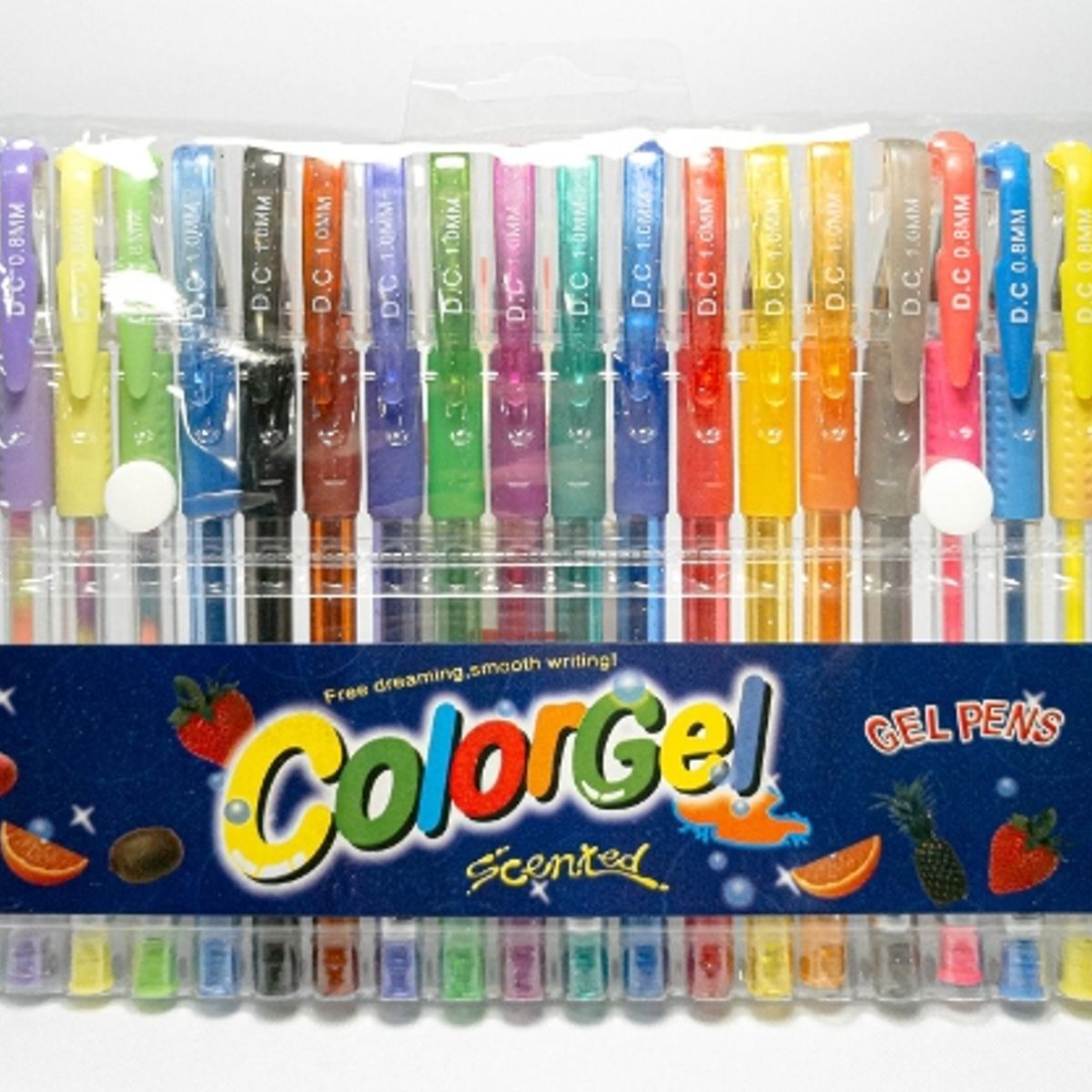 GENERICO - Lapices Boligrafos De Colores Gel De 24 Unidades