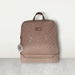 MERMAID - MOCHILA ESTILO CARTERA DE CHAROL DISEÑO LINEAS
