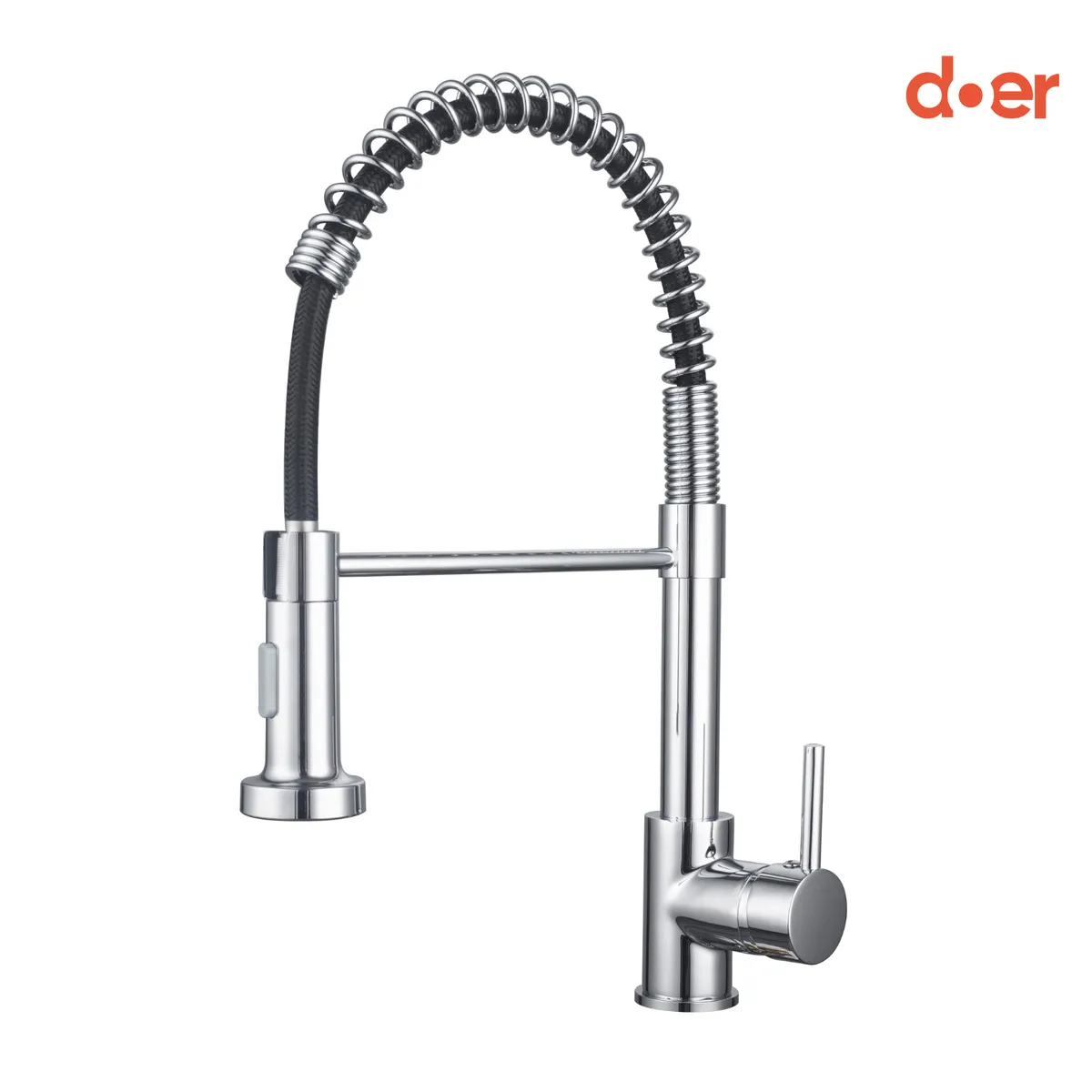 DOER - Monomando de Cocina Flexible Cromo Bermejo